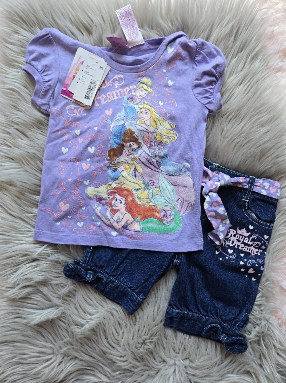 Kids Y2K Disney Princess Outfit